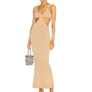 Cult Gaia maxi cut out dress
